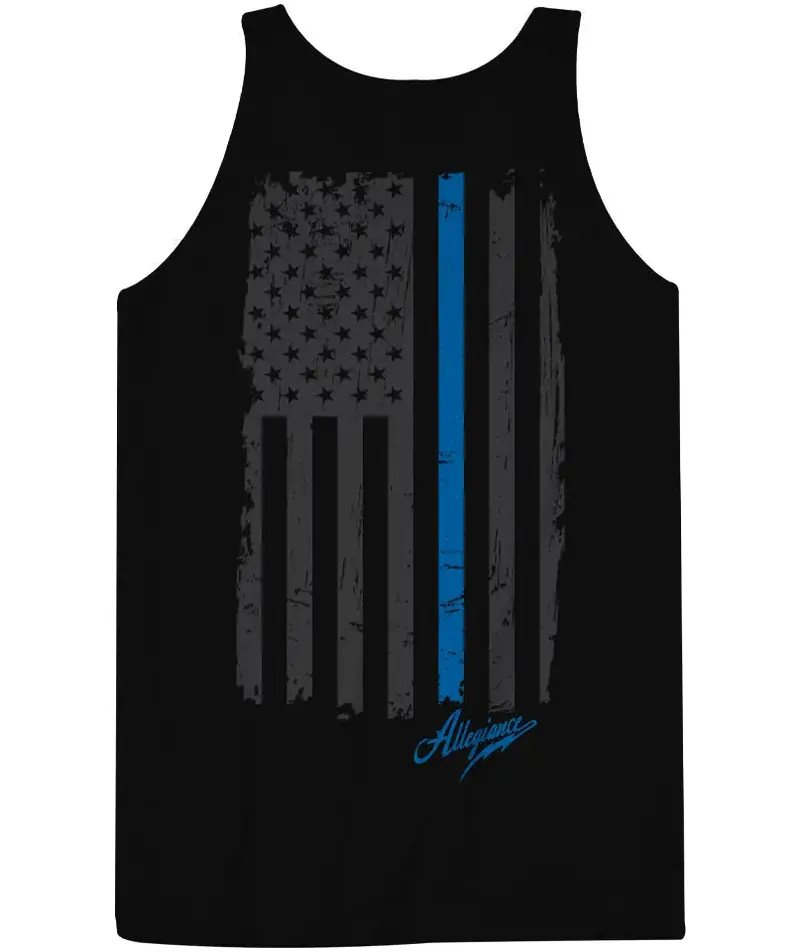 Back The Blue Back Hit Tank 1
