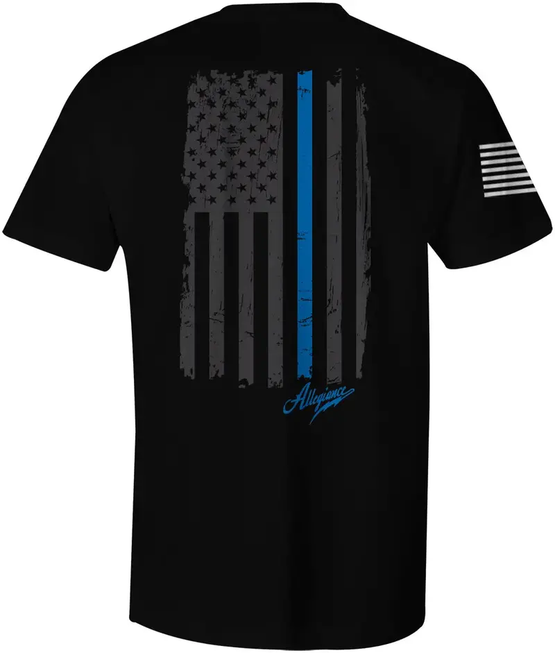Back The Blue Back Hit Tee 1