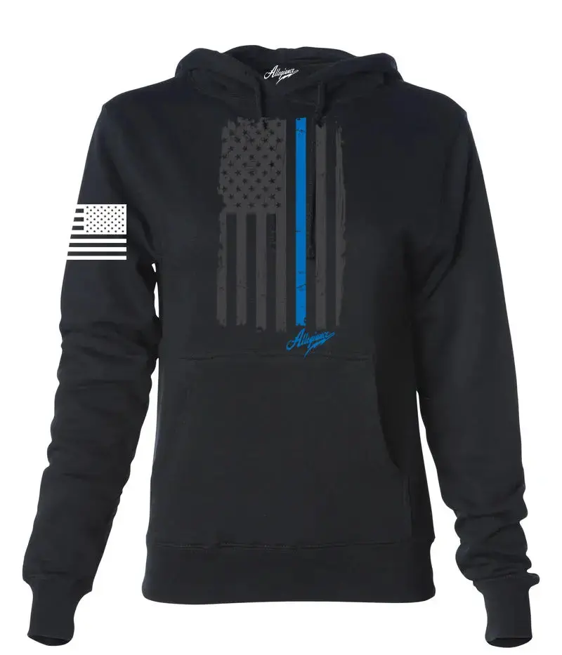 Back The Blue Women's Hoodie 1