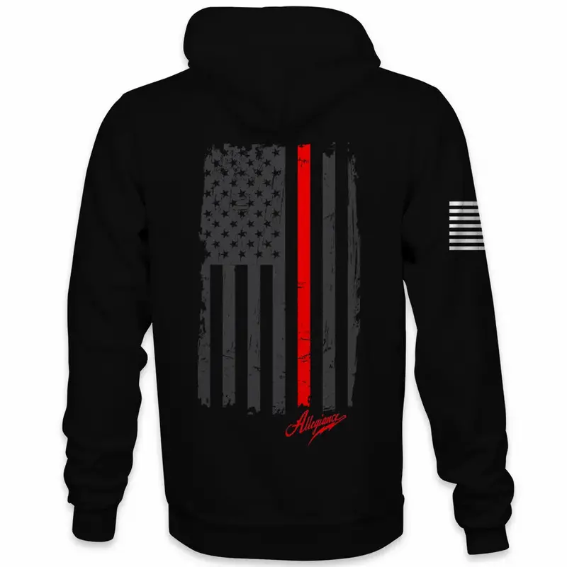 Back The Red Bh Hoodie 1