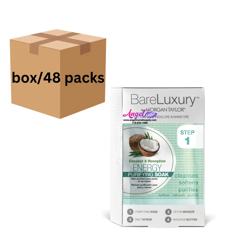 Bare Luxury 4 In 1 Spa | Box 48 Pcs | Coconut & Honeydew 1
