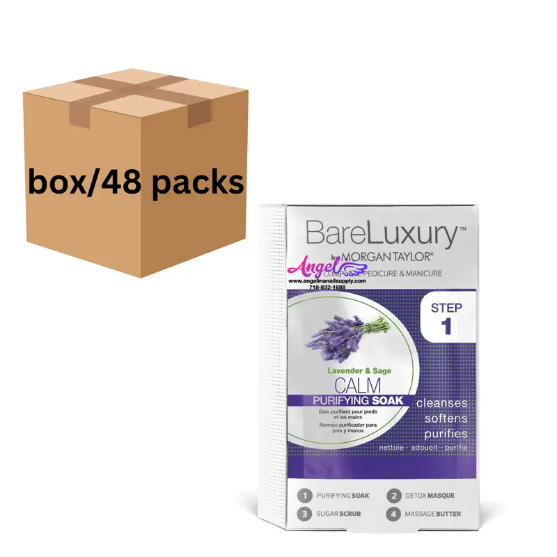 Bare Luxury 4 In 1 Spa | Box 48 Pcs | Lavender & Sage 1