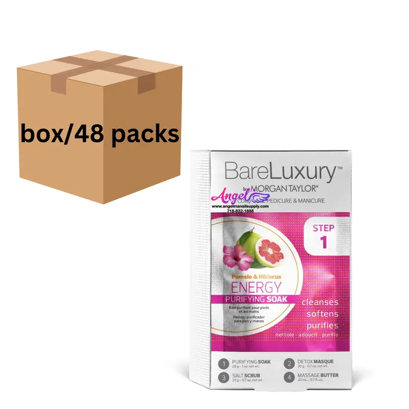 Bare Luxury 4 In 1 Spa | Box 48 Pcs | Pomelo & Hibiscus 1