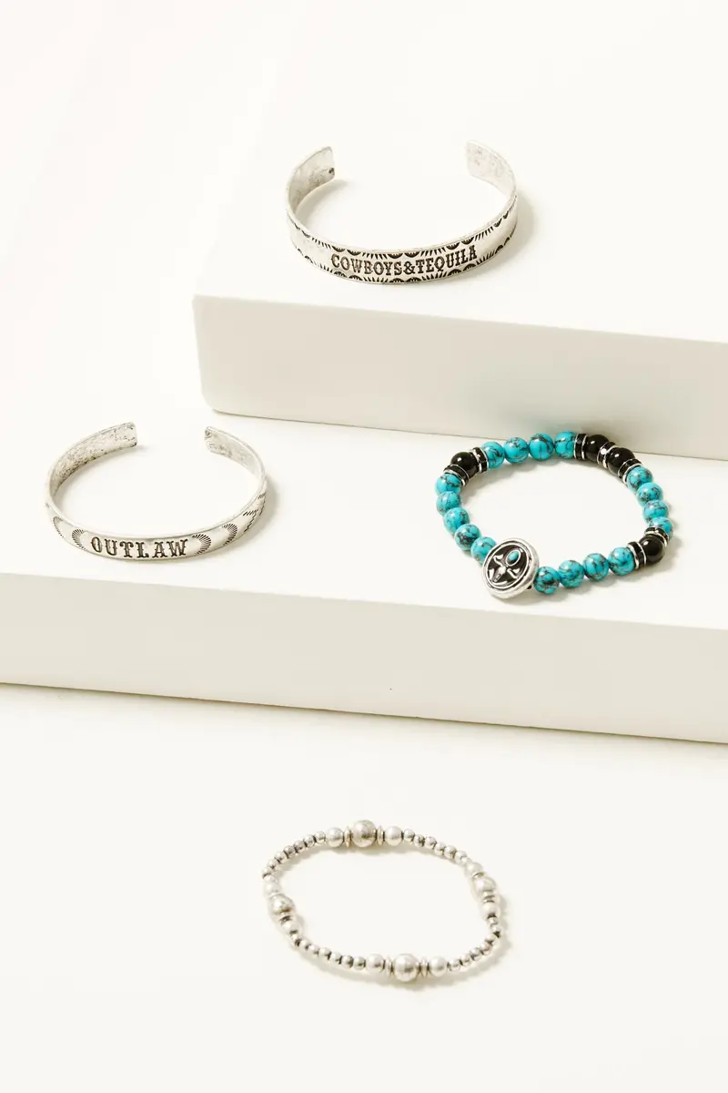 Barnes Outlaw Bracelet Set - 4 Piece 1