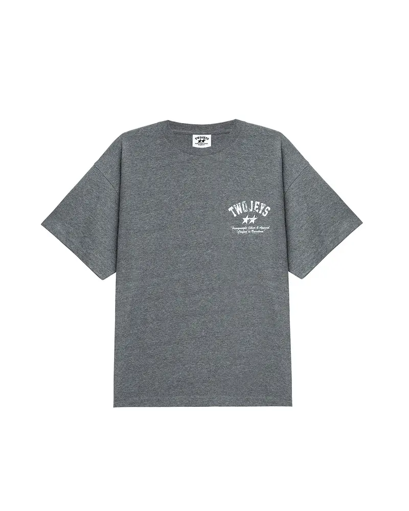 Basic Twojeys Dirty Black Tee 1