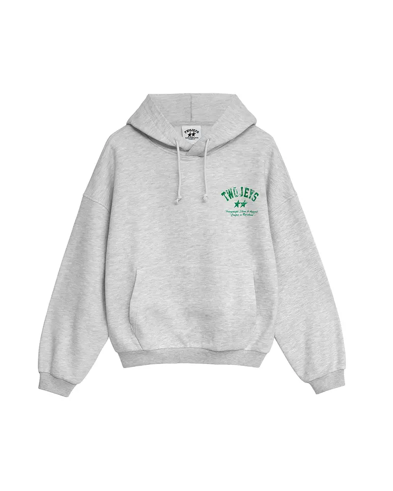 Basic Twojeys Dirty Grey Hoodie 1
