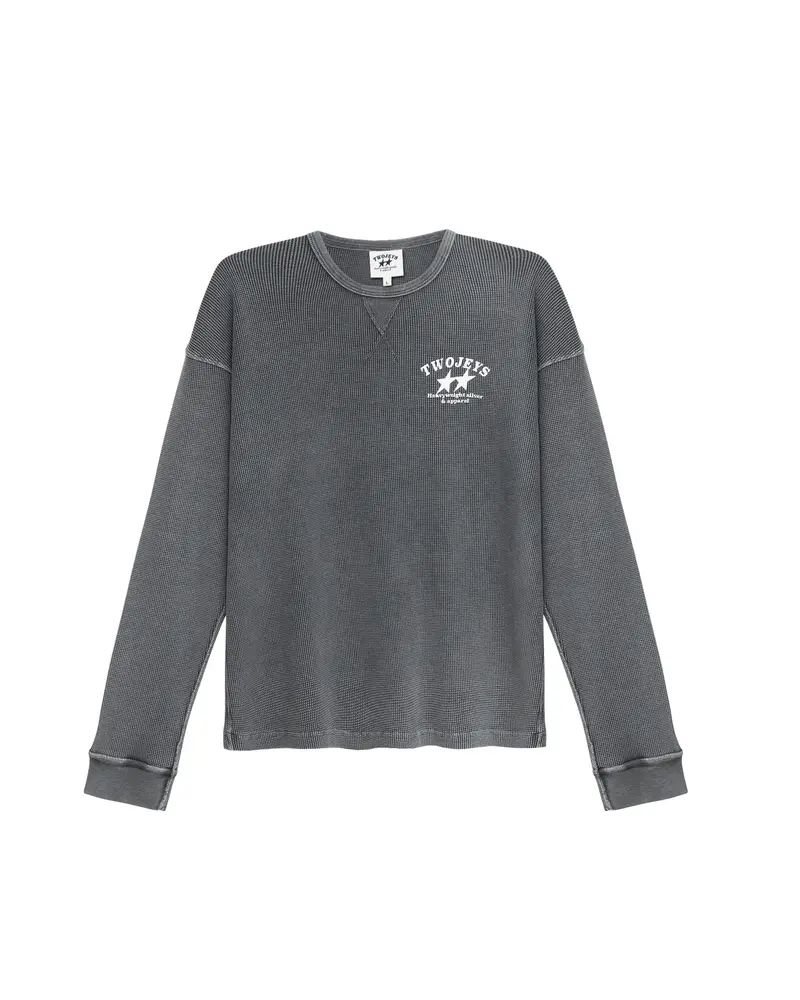 Basic Waffle Long Sleeve 1