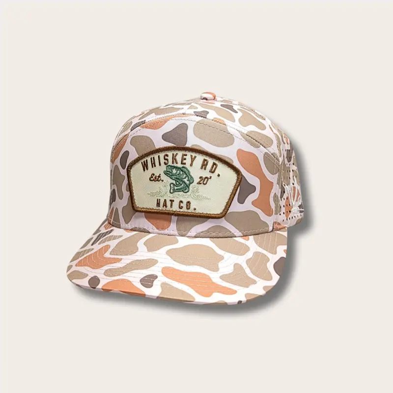 Bass Bucket 7-Panel Camo 1