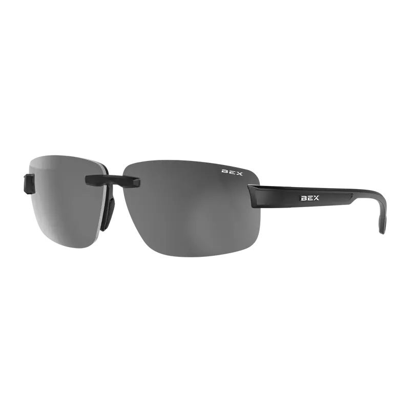 Bex Harris Black/Gray/Silver Sunglasses - S126bkgysl 2