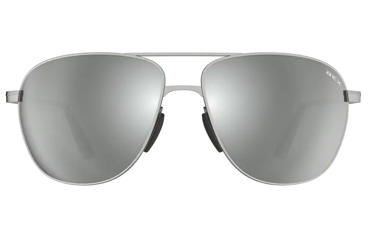 Bex Nova Matte Silver/Gray/Silver Sunglasses - S77msgs 1