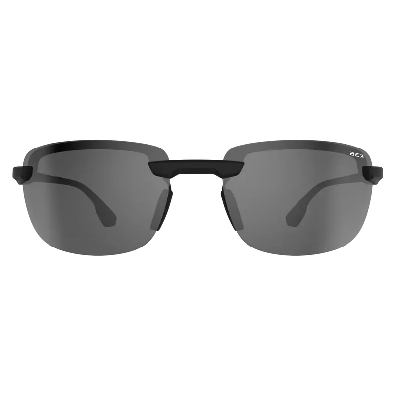 Bex Ripley Black/Grey/Silver Hybrid Rimless Sunglasses - S141bkgysl 1