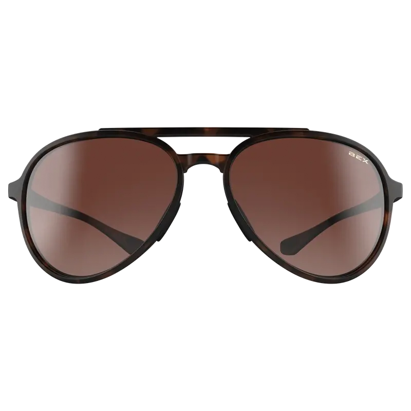 Bex Wesley Lite Tortoise Brown/Brown/Silver Sunglasses - S124tbbrsl 1