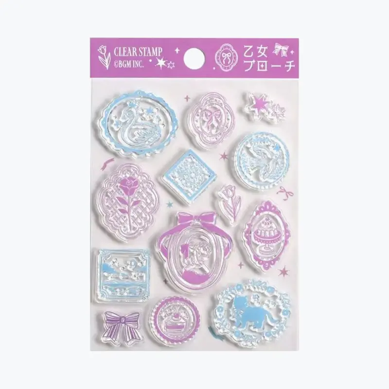 Bgm - Stamp - Clear - Brooch 1