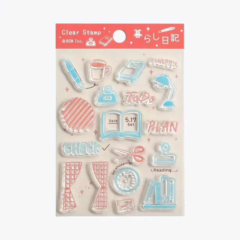 Bgm - Stamp - Clear - Journal 1