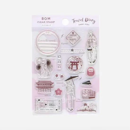Bgm - Stamp - World Travel Japan 1