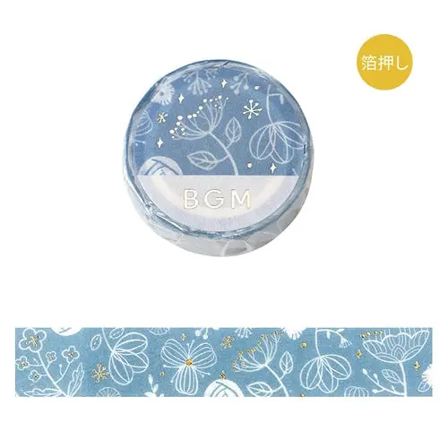Bgm - Washi Tape - Blue 1
