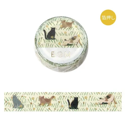 Bgm - Washi Tape - Cats 1