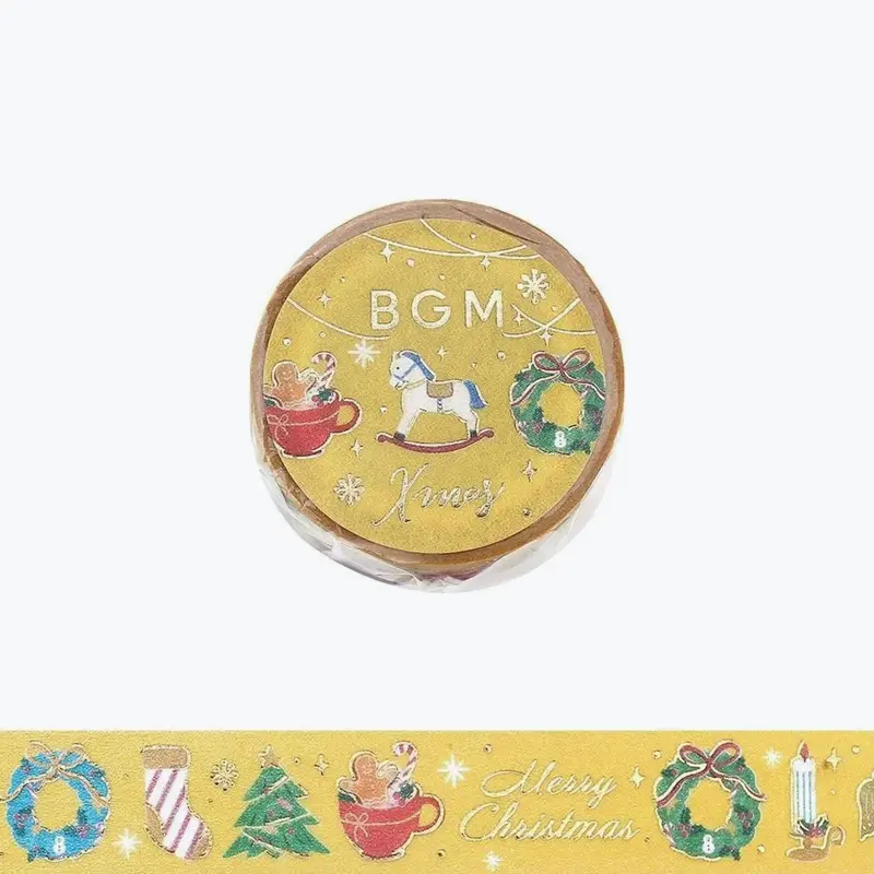 Bgm - Washi Tape - Christmas Limited - Mini Objects 1