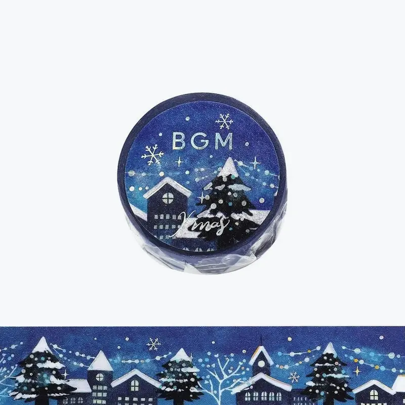 Bgm - Washi Tape - Christmas Limited - Twinkling Night 1