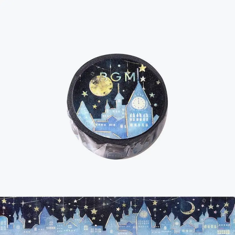 Bgm - Washi Tape - Life Foil 3 - Starlight City 1
