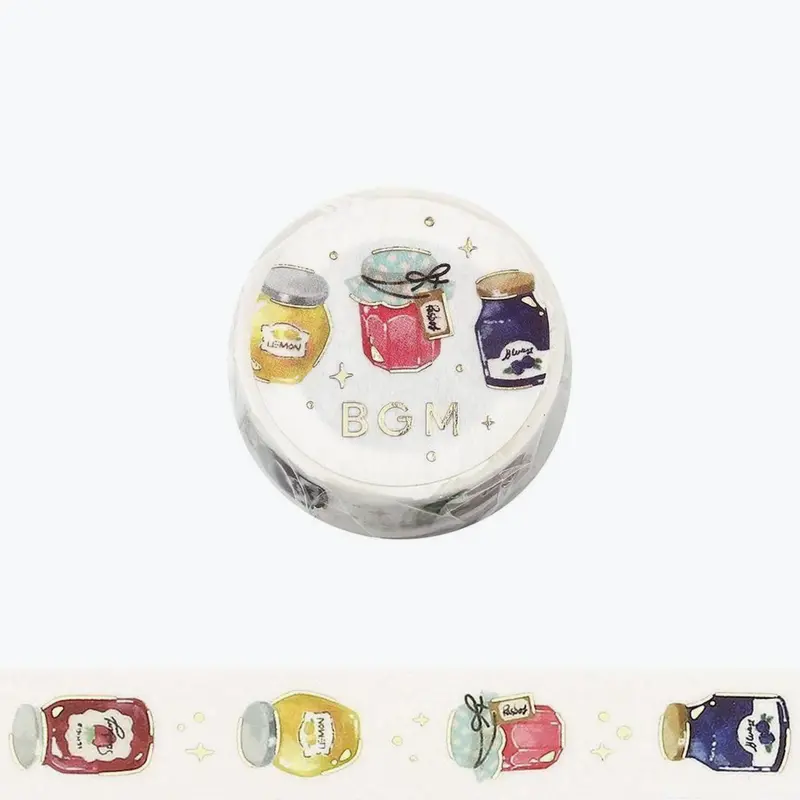 Bgm - Washi Tape - Life Foil - Fruit Jam 1