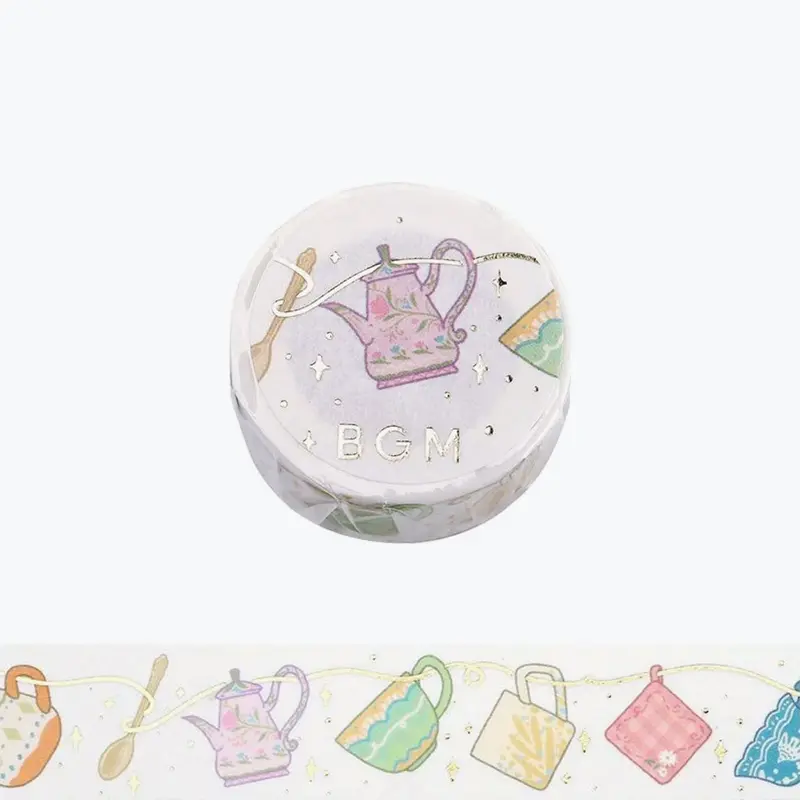 Bgm - Washi Tape - Life - Tea Time 1