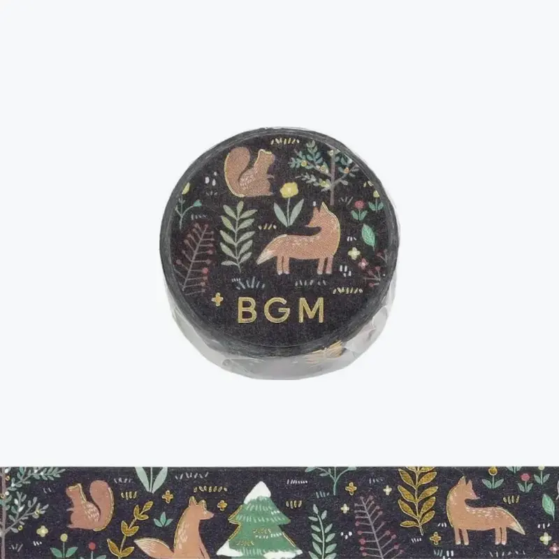 Bgm - Washi Tape - Nordic Forest - Moonlit Forest 1