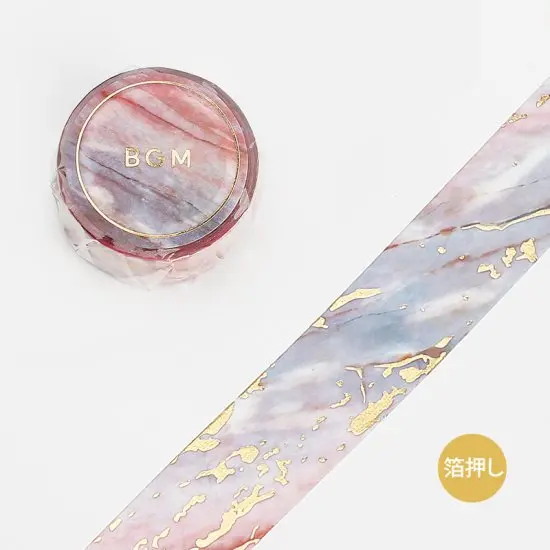 Bgm - Washi Tape - Stone Pattern Champagne 1