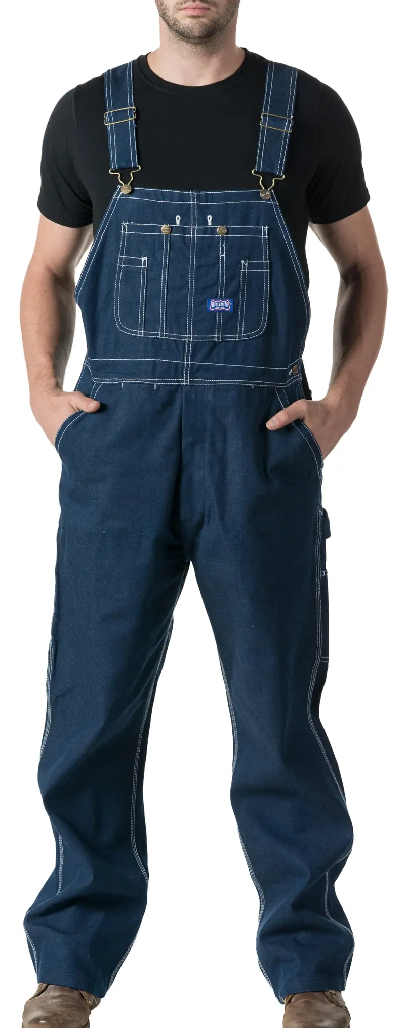 Big Smith Rigid Bib Overall - 94009Db9 1