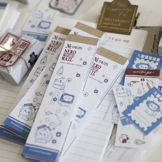Black Milk Project - Memo Pad - Neko Mail (Tear-Out Strips) 1