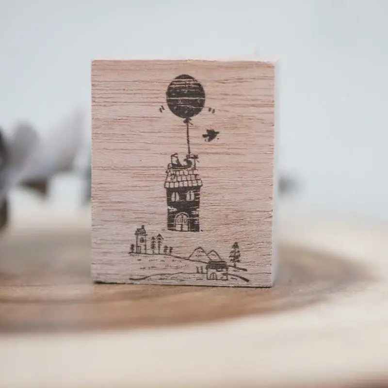 Black Milk Project - Stamp - Floating House 1