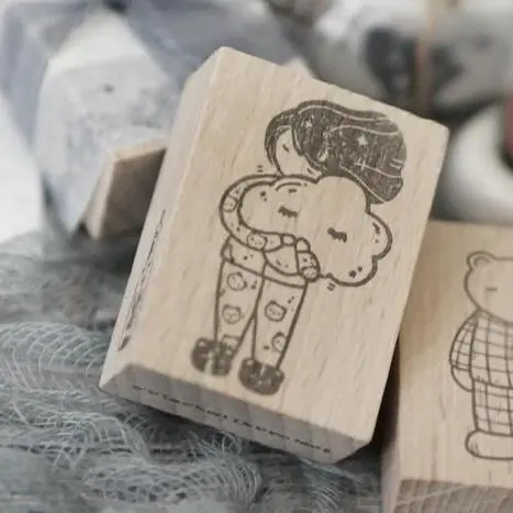 Black Milk Project - Stamp - Girl With Cloud 1