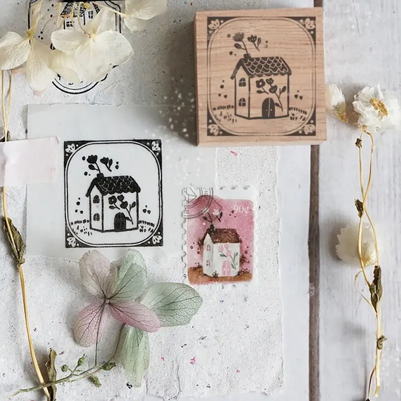 Black Milk Project - Stamp - House (Flower Chimney) 1