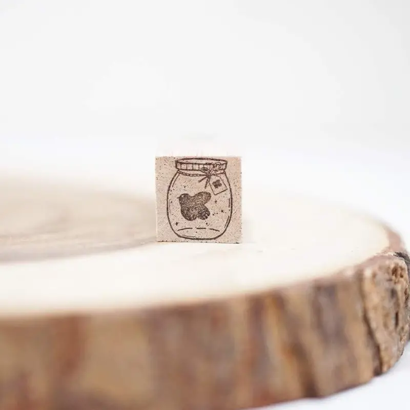Black Milk Project - Stamp - Mini Jar (Bird) 1
