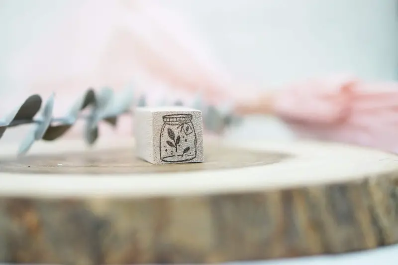Black Milk Project - Stamp - Mini Jar (Leaf) 1