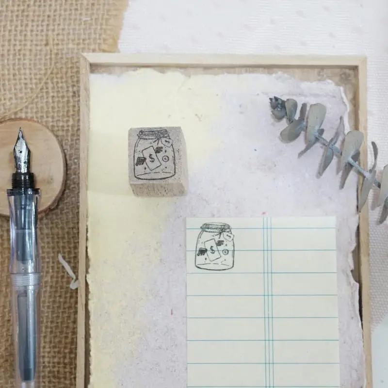 Black Milk Project - Stamp - Mini Jar (Money) 1