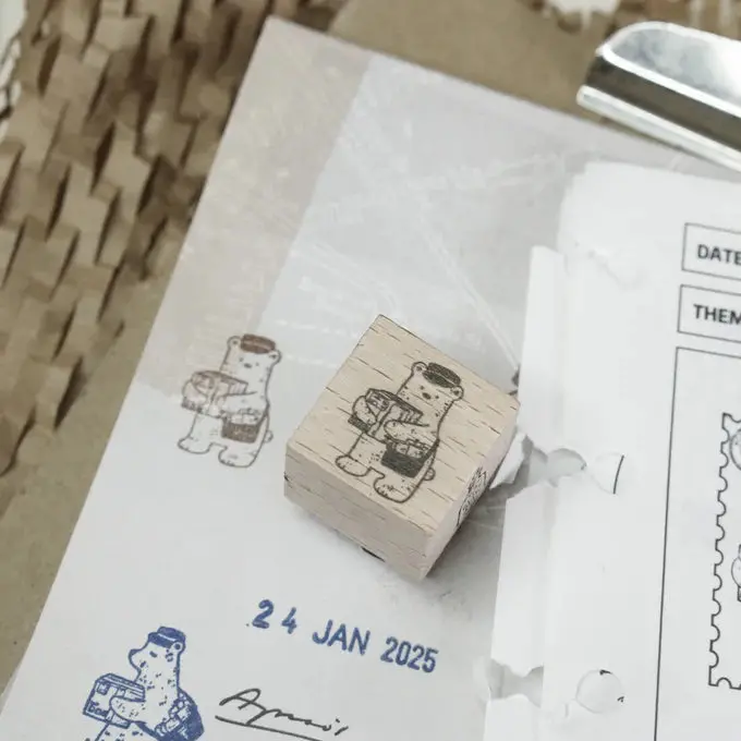 Black Milk Project - Stamp - Mini Kuma Post Bear (Parcel) 1