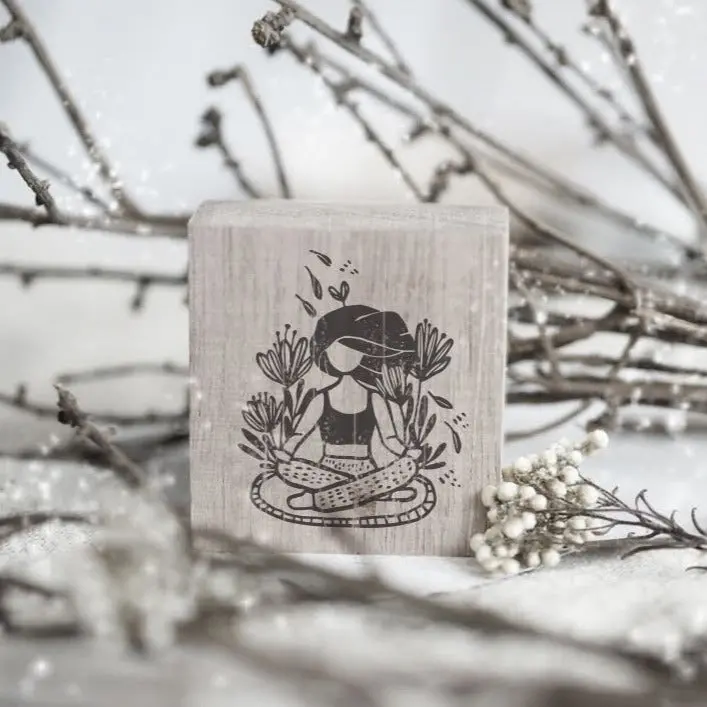 Black Milk Project - Stamp - Monochrome Girls (Meditation) 1