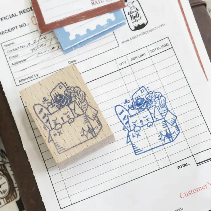 Black Milk Project - Stamp - Neko Mail (Grocery)(M) 1