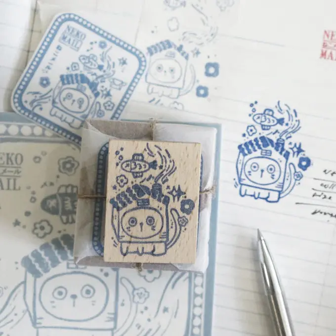 Black Milk Project - Stamp - Neko Mail (House)(M) 1