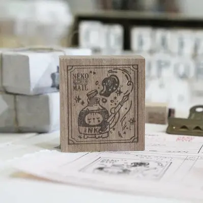 Black Milk Project - Stamp - Neko Mail (Ink)(L) 1