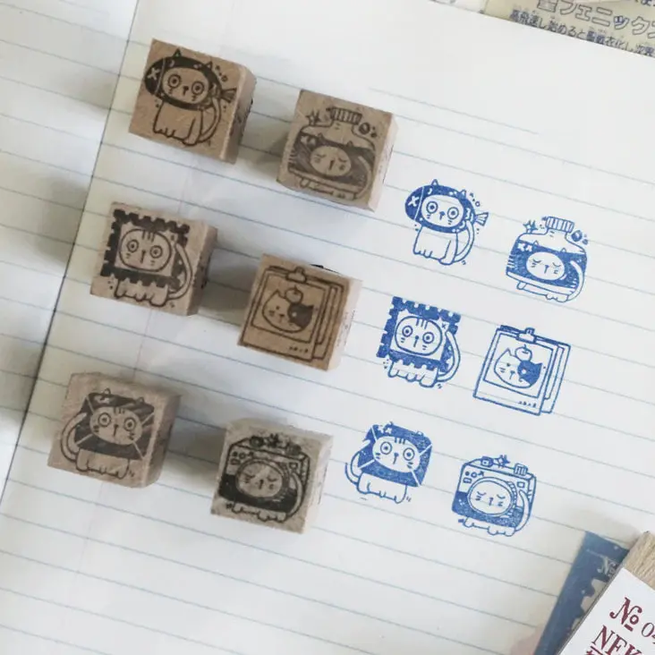 Black Milk Project - Stamp - Neko Mail (Ink)(S) 1