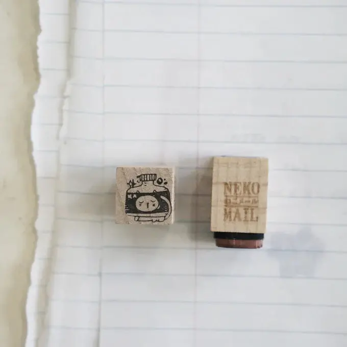 Black Milk Project - Stamp - Neko Mail (Ink)(Xs) 1