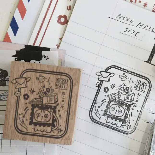 Black Milk Project - Stamp - Neko Mail (Stamp)(L) 1