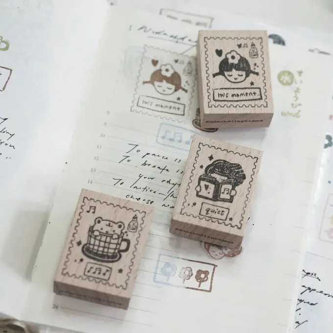 Black Milk Project - Stamp - This Moment (Teddy Cup Postal Stamp) 1