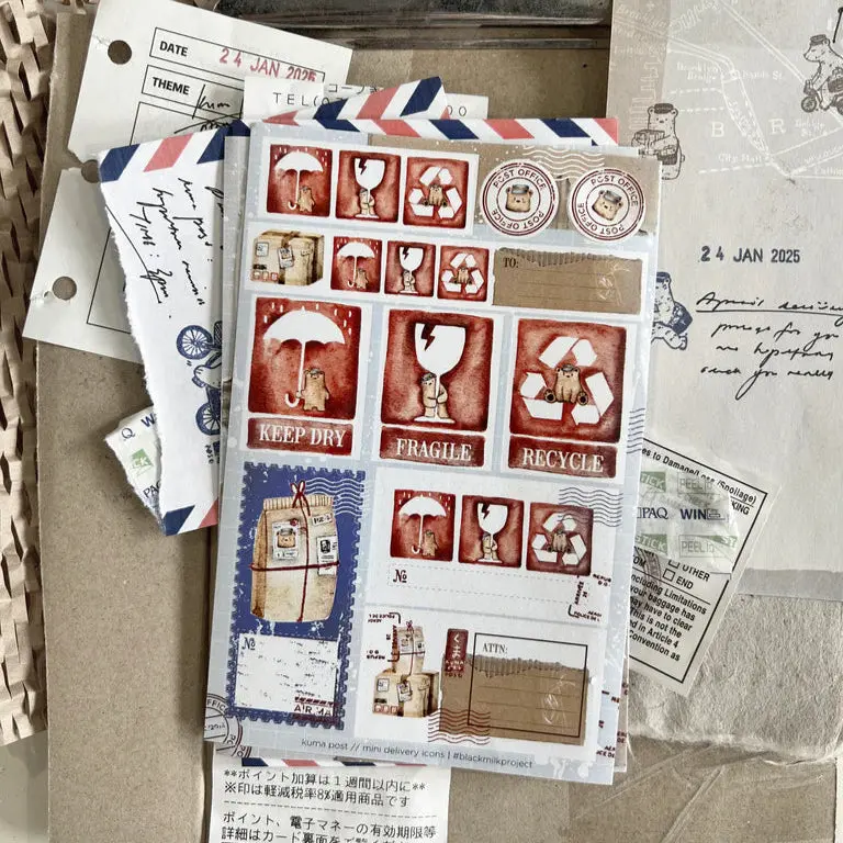 Black Milk Project - Sticker - Mini Delivery Icons (Paper) 1