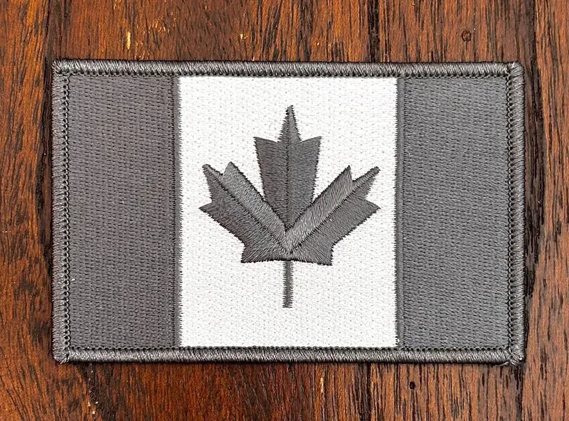 Blackout Canadian Flag 1
