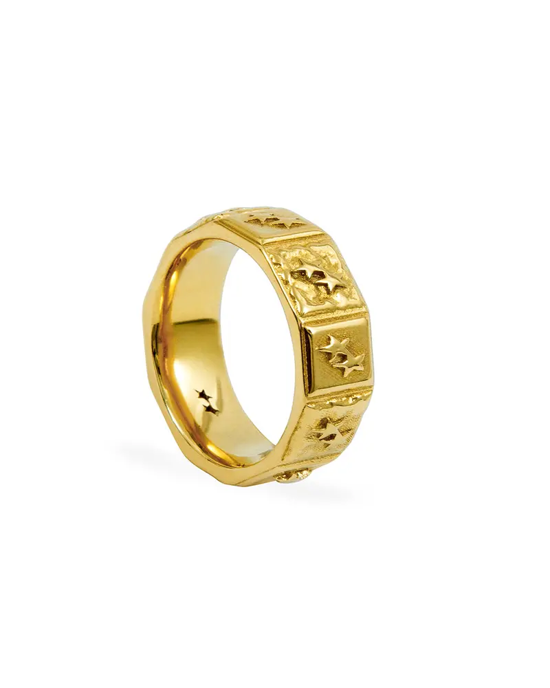 Block Band Ring 1