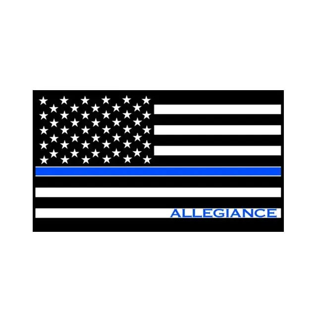 Blue Line Sticker 1
