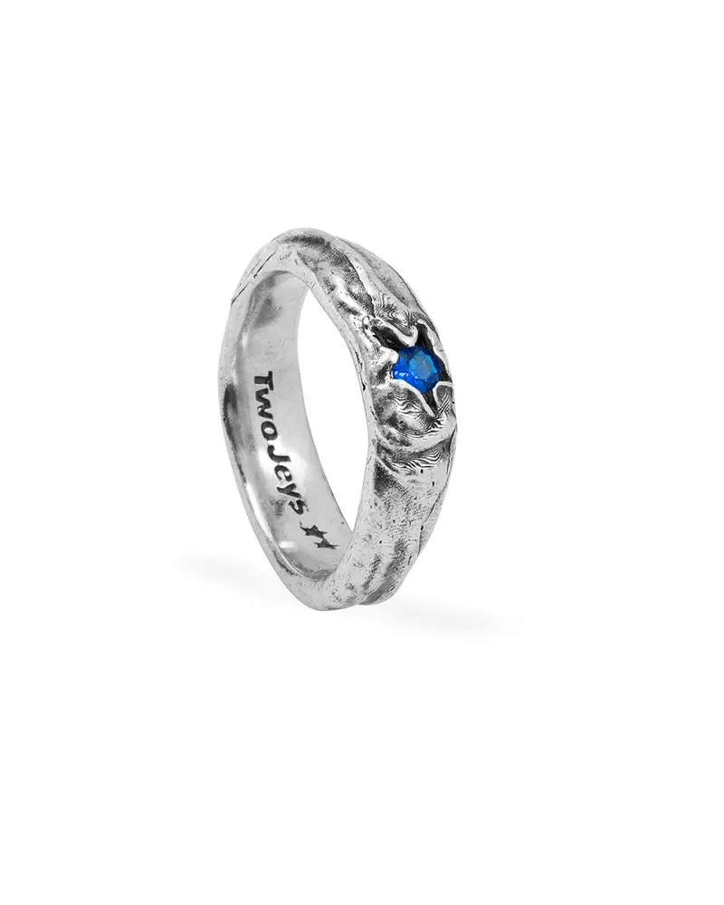 Blue Stone Ring 1